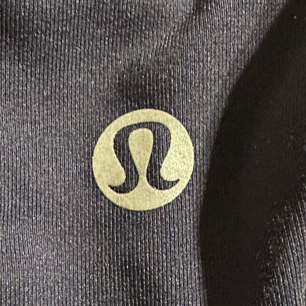 Lululemon In Training Tank Size 4 Navy Blue Racerback - Picture 8 of 13